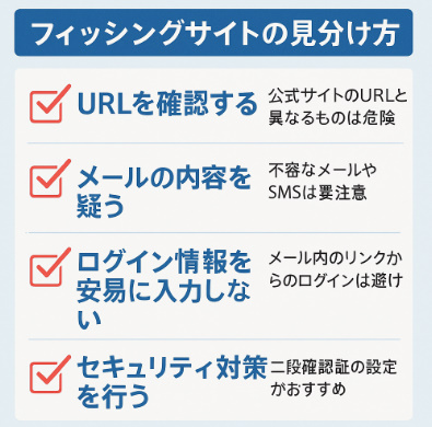 セキュリティとフィッシング対策